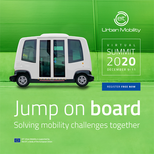 Imagen del Virtual EIT Urban Mobility Summit 2020
