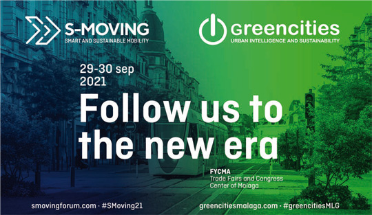 Caretl del evento Greencities / S-Moving