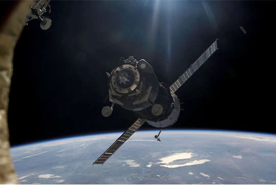 Imagen de un satélite
